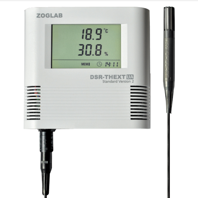 ASONE亚速旺ZOGLAB温湿度记录仪DSR-TH-UA/THEXT-UA/CC-2543