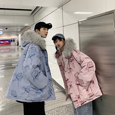 Парное хлопковое пальто с