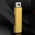 518 USB điện tử nhẹ hơn sạc windproof sáng tạo thuốc lá nhẹ hơn cá nhân hoá tùy chỉnh quảng cáo laser chữ người đàn ông Bật lửa