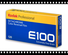 Фотопленка 25年3月美国原装kodak柯达e100 120胶卷ektachrome彩色正片单卷价