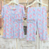 Li và Qian mới đích thực dịch vụ nhà mùa hè sợi tre nữ ngắn tay 7 quần quần đồ ngủ modal kích thước lớn phù hợp với Bộ Pajama