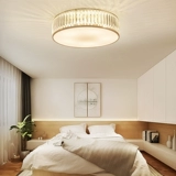 Современный кварц, сельский потолочный светильник для гостиной, лампа, простой и элегантный дизайн, в американском стиле