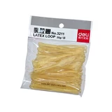 Deli Stationery Deli 3211 Латексное кольцо/оленя резиновая полоса 30 г/банк пакетов/финансы должны быть использованы