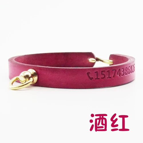 Кожаный медный чокер ручной работы, Италия