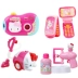 HelloKitty Đồ chơi Hello Kitty Quay Video Điện thoại Máy ảnh Cô gái mô phỏng Nhà quà tặng