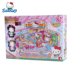 Hello Kitty HelloKitty Girl Play House Doll Toy Gift Street Story Cửa hàng tiện lợi 50091 đồ chơi nấu ăn Đồ chơi gia đình