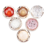 Мода универсальные жемчужные пуговицы Цветные пластиковые круглые пальто