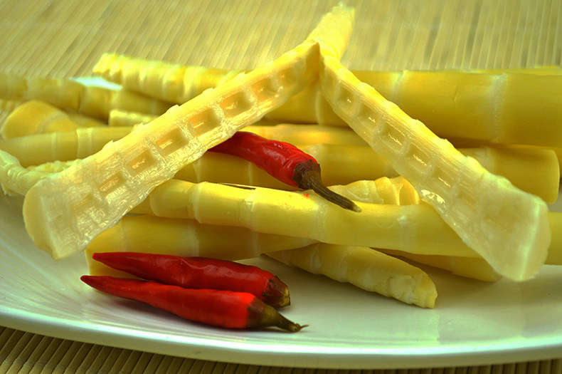峨眉山高山8月笋 泡笋 家庭美味 下饭菜