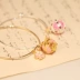 Cloisonne Sachet Ball Bracelet Gói nhỏ rỗng với mặt dây chuyền Vòng tay mặt dây chuyền với một món quà - Vòng đeo tay Clasp vòng tỳ hưu vàng Vòng đeo tay Clasp