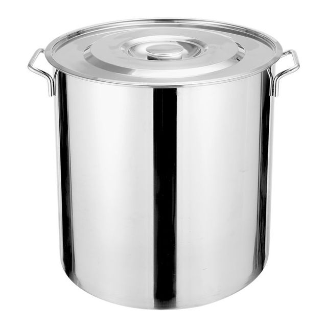 不锈钢桶圆桶带盖汤锅汤桶