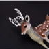 Dễ thương sika hươu trâm nữ thời trang Hàn Quốc vẽ tay động vật boutonniere nam retro pin huy hiệu với quà tặng trang sức - Trâm cài