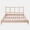 Đợi một ít gỗ râu trắng giường gỗ rắn giường trẻ em 1,5 mét giường bên kính mềm gói tựa lưng phòng trẻ em - Giường
