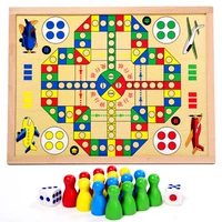 Elm cờ vua từ tính đa chức năng board game trẻ em bay cờ vua cha mẹ và con người lớn lớp câu đố đồ chơi cờ vua đồ chơi gỗ cho bé