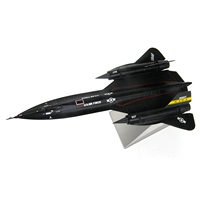 Cao cấp Telbo 1: 144 Blackbird SR-71A máy bay trinh sát hợp kim mô hình máy bay mô phỏng hoàn thành đồ trang trí RC - Mô hình máy bay / Xe & mô hình tàu / Người lính mô hình / Drone xe tăng điều khiển từ xa