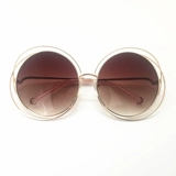 Ретро большие солнцезащитные очки, популярно в интернете, по фигуре