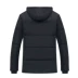 Mùa thu và mùa đông cộng với vest vest nam phiên bản Hàn Quốc ngắn của vest vest mỏng kích thước lớn dày nam lót bông trung niên quần áo nam Áo vest cotton