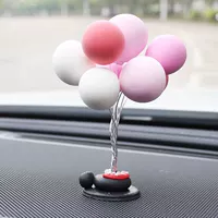 Розовый воздушный шар