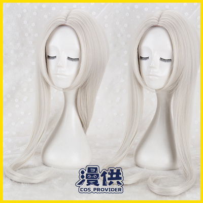 taobao agent King Glory Celtic Queen Yu Ji cos wigs of short linen milk white