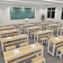 Giáo dục sớm bàn học sinh lớp học đào tạo bàn ghế văn phòng trẻ em khuôn viên bàn ghế cơ chế phân mới ngoài trời - Nội thất giảng dạy tại trường Nội thất giảng dạy tại trường