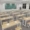 Bàn sinh viên bền bỉ sản xuất đồ nội thất đôi bộ bàn ghế nghệ thuật bàn ghế để thảo luận dày lên bàn đào tạo đơn giản - Nội thất giảng dạy tại trường tủ sách học sinh