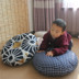 Rửa được tròn futon đệm sàn tatami cửa sổ khoang tàu đệm ghế vải đệm dày tăng - Ghế đệm / đệm Sofa đệm lót ghế ngồi văn phòng Ghế đệm / đệm Sofa