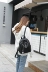 Ba lô nữ 2018 mới nữ túi sinh viên thời trang túi du lịch Hàn Quốc PU da triều đen hoang dã ba lô