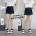 Váy denim Teana Village 6036 2020 mùa hè mới Hàn Quốc phiên bản quần thun thun hoang dã - Váy