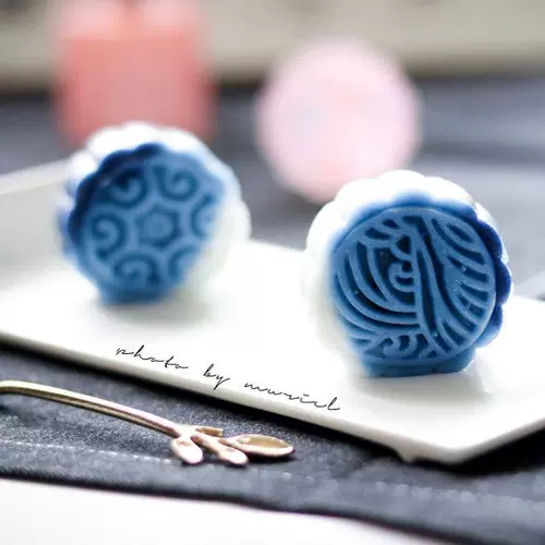 [Участник обычай] 30 г бобов бабочки Blue Butterfly Tea Инонный синий демон джи ледовый кожа Луна торт не -Edible