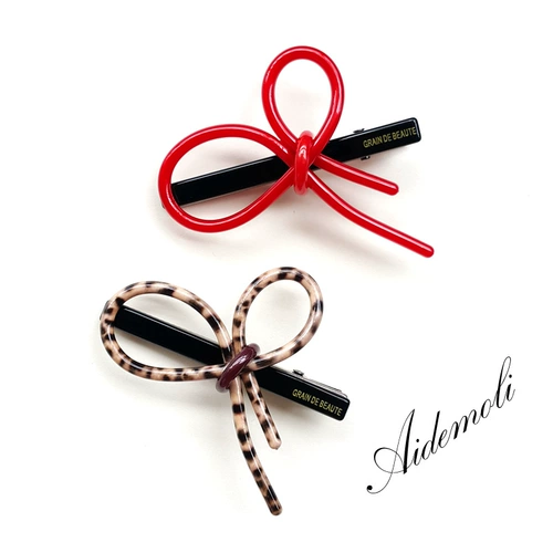 Aroma zone, импортный аксессуар для волос, лента с бантиком, заколка для волос, в корейском стиле