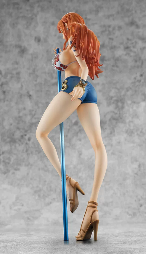 Японская версия аниме One Piece POP Нами Песня и Танец BB Стальной Трубный Танец Водный Купальник Ручная Модель