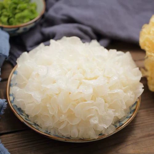 Материал кожи тремеллы Lotus Gutian Baimuer Snow Snow Snow Ear Non -Sugly Care Con -Sulfur Free Farm Farm Dry Capital