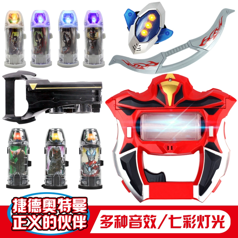 Ultraman Siro Sword Head Dart Transformer Glass Children Children Gide Summoner Cerro Bracelet Jed Standard - Vòng đeo tay Cuff