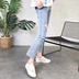 2018 mùa hè mới Hàn Quốc phiên bản của hoang dã thoáng khí rỗng lưới da thấp để giúp sinh viên giày của phụ nữ chân giày nhỏ màu trắng