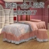 Bông đẹp trải giường bốn bộ thẩm mỹ viện massage cơ thể đặc biệt cotton Hàn Quốc giường bìa có thể được tùy chỉnh