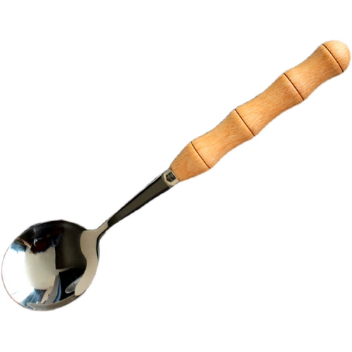 Изысканная японская детская ложка из нержавеющей стали для домашнего использования