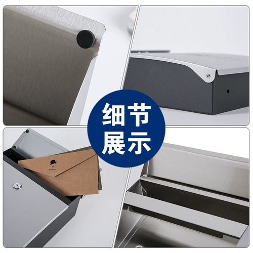 Почтовый ящик на открытом воздухе Villa Outdoor Mailbox European -Style руководитель директора письма отчета о коробке с отчетом