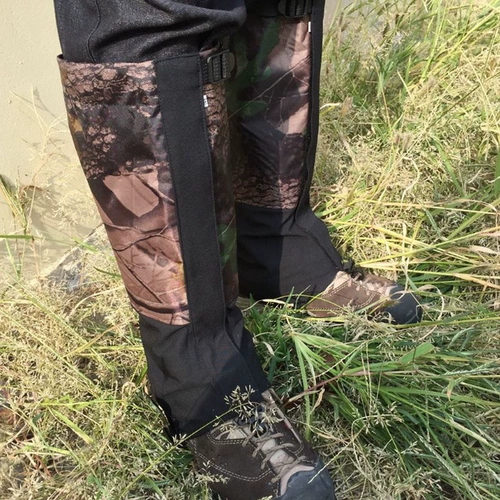 Дорожные мужские бахилы, альпинистское защитное снаряжение подходит для пеших прогулок, водонепроницаемые зимние гетры, носки