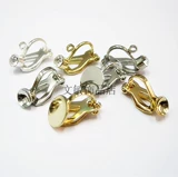 Клипсы из жемчуга, серьги, аксессуары ручной работы для влюбленных, без проколов ушей