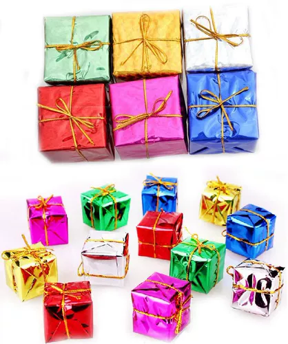 Рождественское украшение рождественская маленькая подарочная упаковка поддельная конфеты подвеска для рождественской сцены макета реквизита для рождественской елки Фестиваль