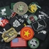 Fan quân đội Velcro cá tính armband dán chương cờ chiến thuật chiến thuật chương huy hiệu huy hiệu huy hiệu velcro miếng dán ủi quần áo rách Thẻ / Thẻ ma thuật