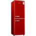 EUNA Uno retro tủ lạnh nhỏ màu đen đôi cửa hai văn phòng thế giới đông lạnh ký túc xá tủ lạnh aqua 123l Tủ lạnh