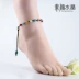 Suyan sterling bạc vòng đeo tay nữ khí chất đơn giản pha lê hoang dã dệt vòng tay sinh viên Nhật Bản và Hàn Quốc vòng chân gợi cảm sản phẩm mới - Vòng chân