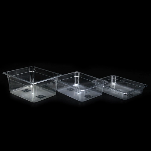 Акриловые номера горшки с горячей горячей горячей коробкой супермаркет продукты холодные блюдо соус коробчатая коробка шкаф