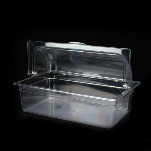 Акриловые номера горшки с горячей горячей горячей коробкой супермаркет продукты холодные блюдо соус коробчатая коробка шкаф