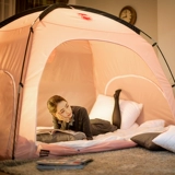 Ddasumi Зимняя теплая теплая палатка вставьте детские кровати на кроватях домашнего ветропроницаемого сингла и двойных взрослых, спящих