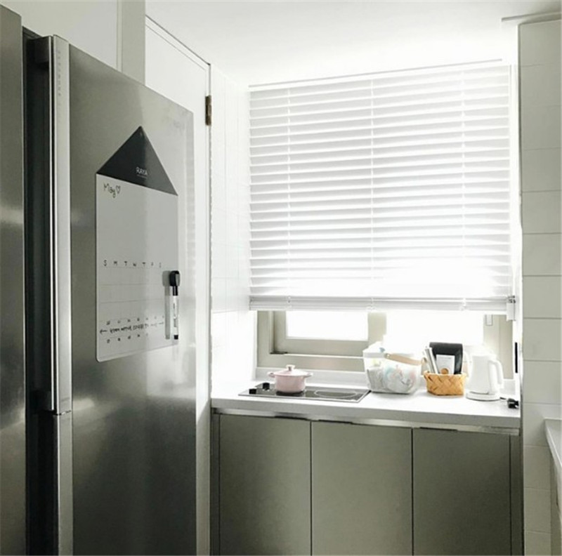 Wind Small House Design Refrigerator Wall Sticker Home Decoration Message Board_voghion.com