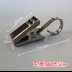 Vận chuyển cổ áo với clip thép không gỉ chụp chiếc nhẫn binder l cuốn sách cầm móc kẹp vòng màn móc vòng kim loại - Phụ kiện rèm cửa