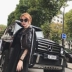 Yu Wei đen da nữ mùa thu ngắn 2019 hoang dã mỏng pu xe máy quần áo da nữ - Quần áo da ao da cao cap Quần áo da