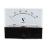 44C2 Pointer DC Meter 5V10V20V30V 50V100V250V500V Механические вольтовые часы