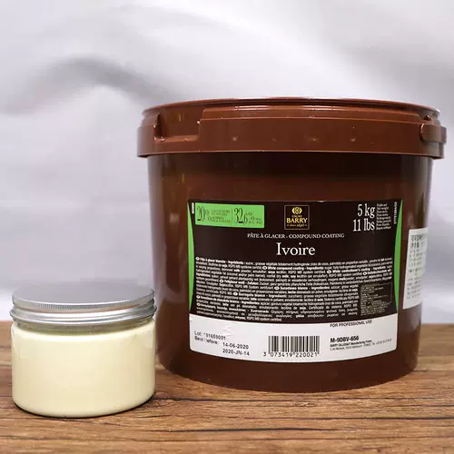 Coco Baili Crispy Milk White Chocolate Pin Pin Sauce 5 кг импортированный натуральный кокао -жир выпечка